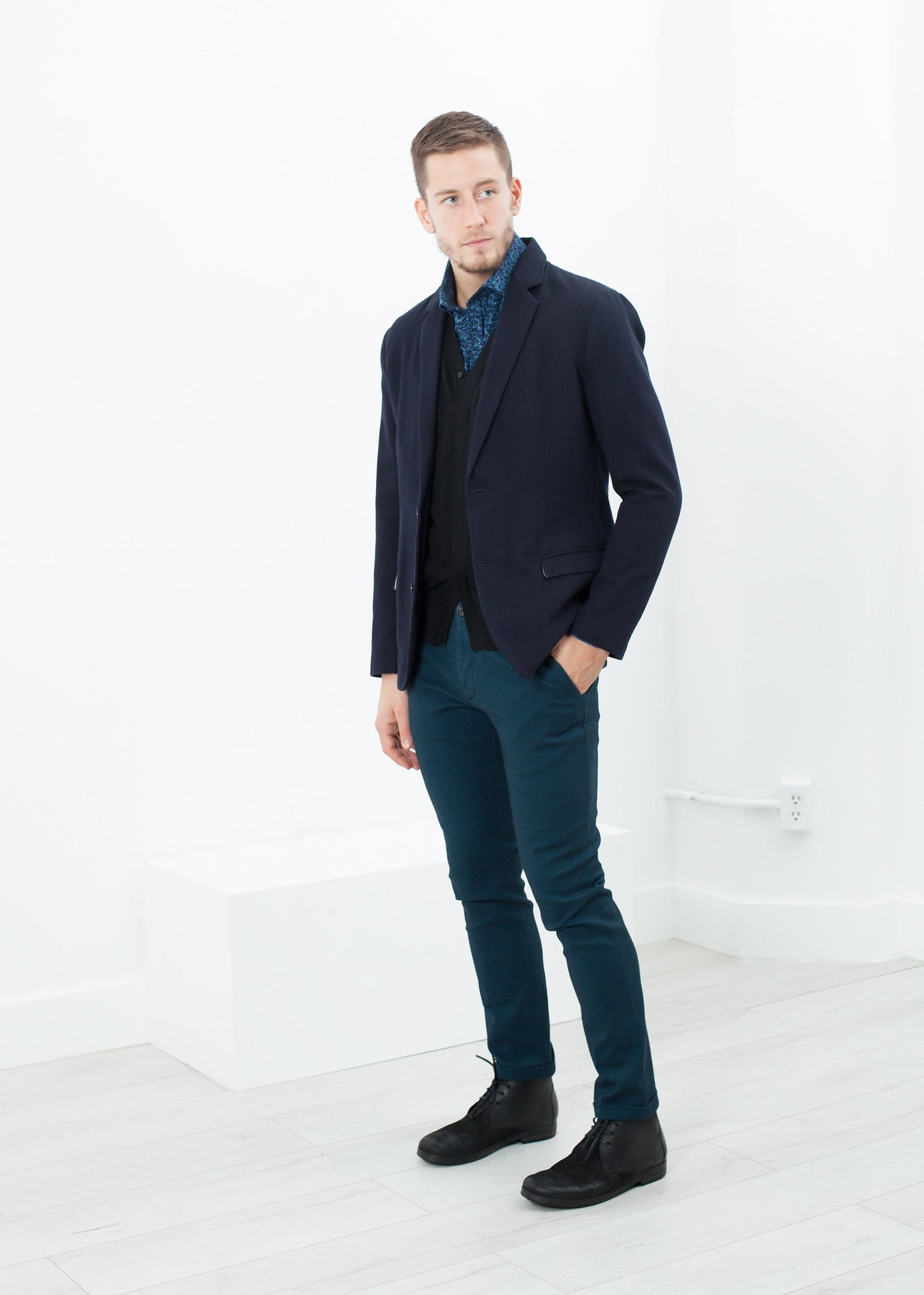 Sport jacket in blue