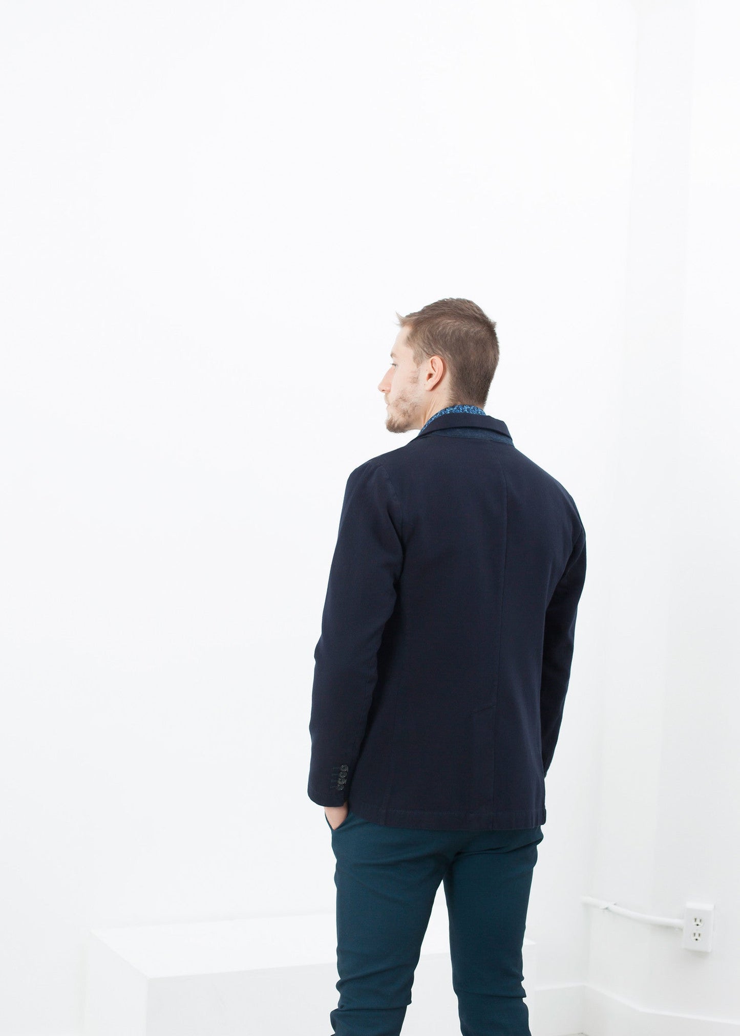 Sport jacket in blue
