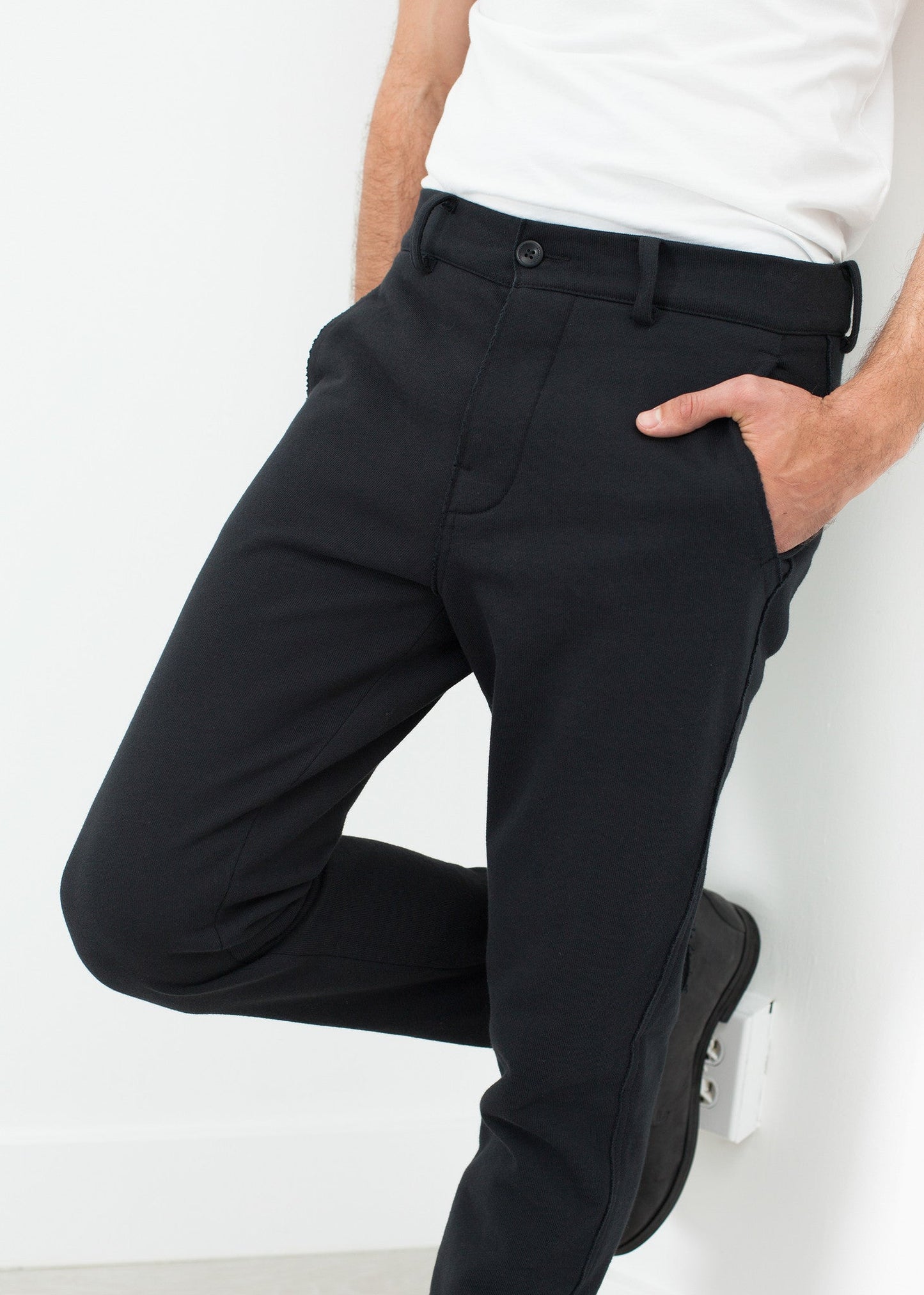 Raps Pants in Black