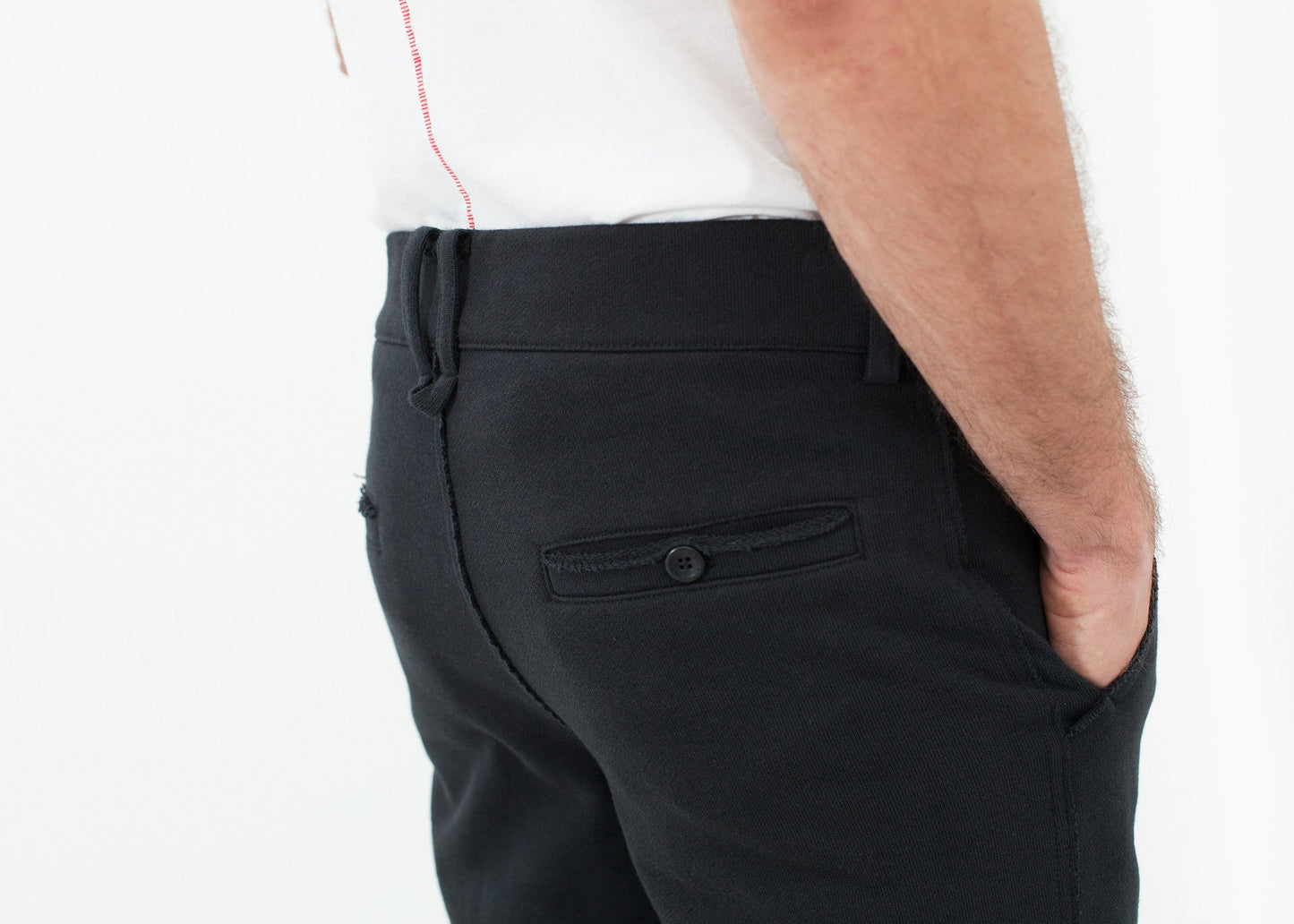 Raps Pants in Black