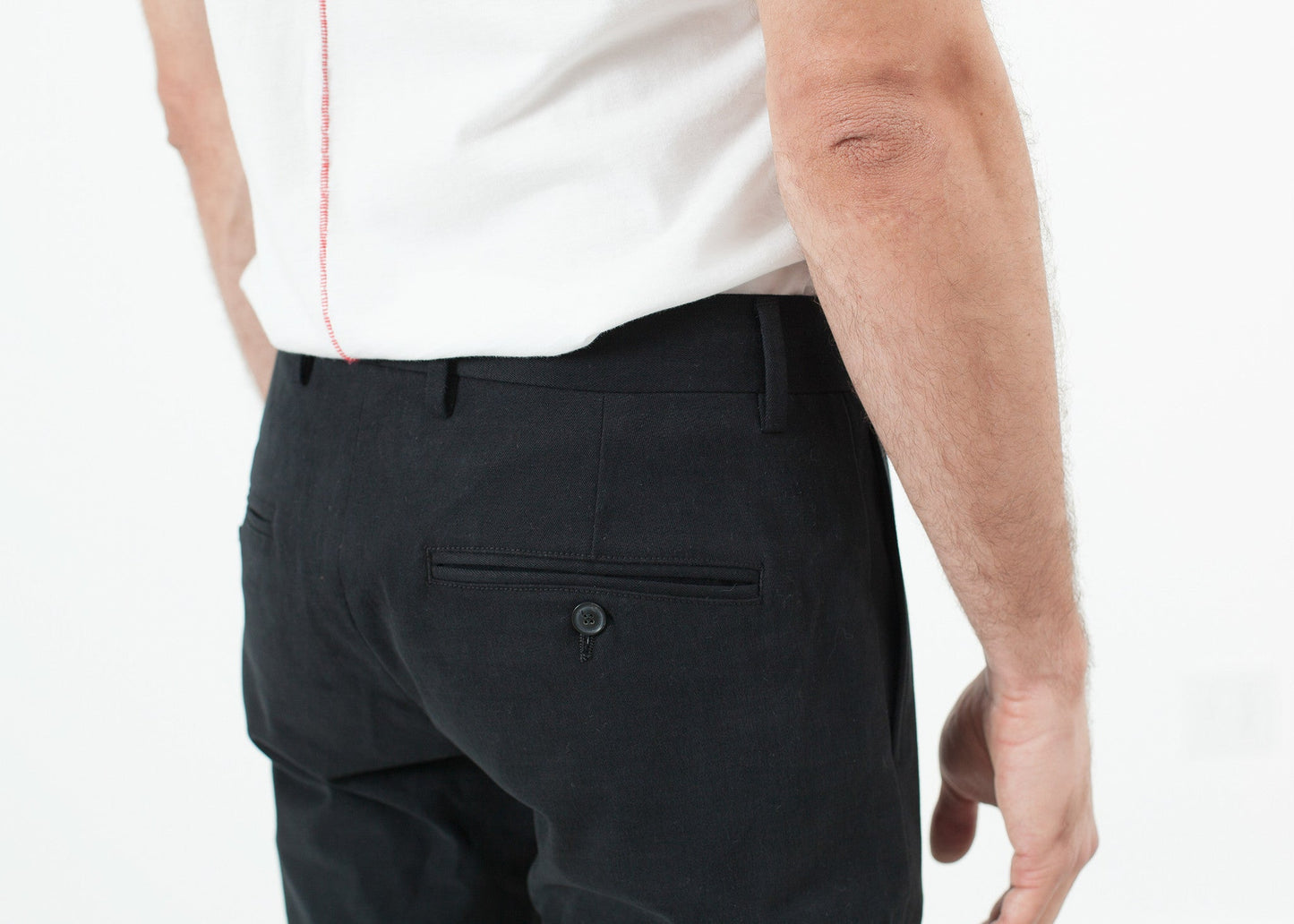 Men's Chinos in Black