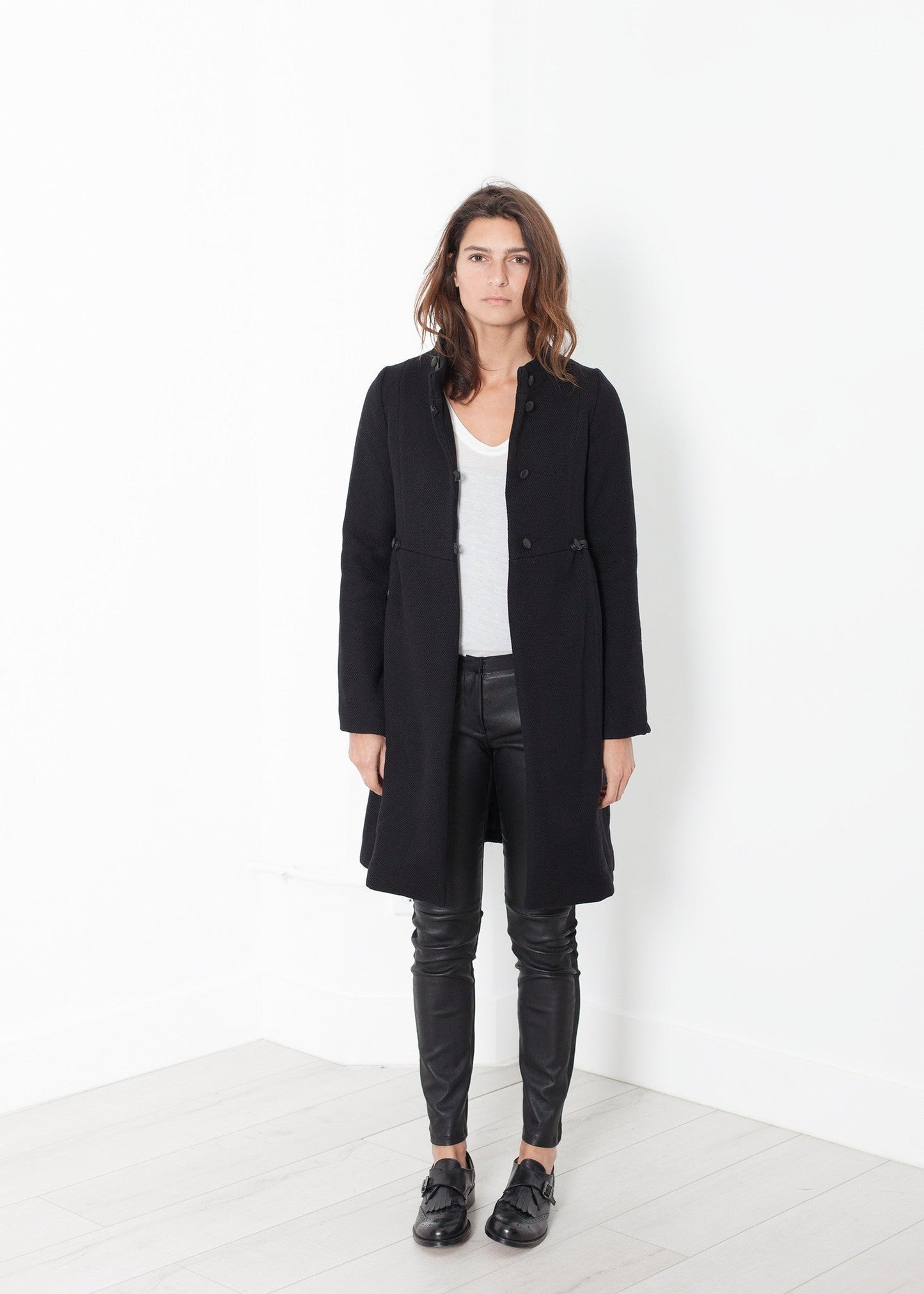 Toulon Coat in Black