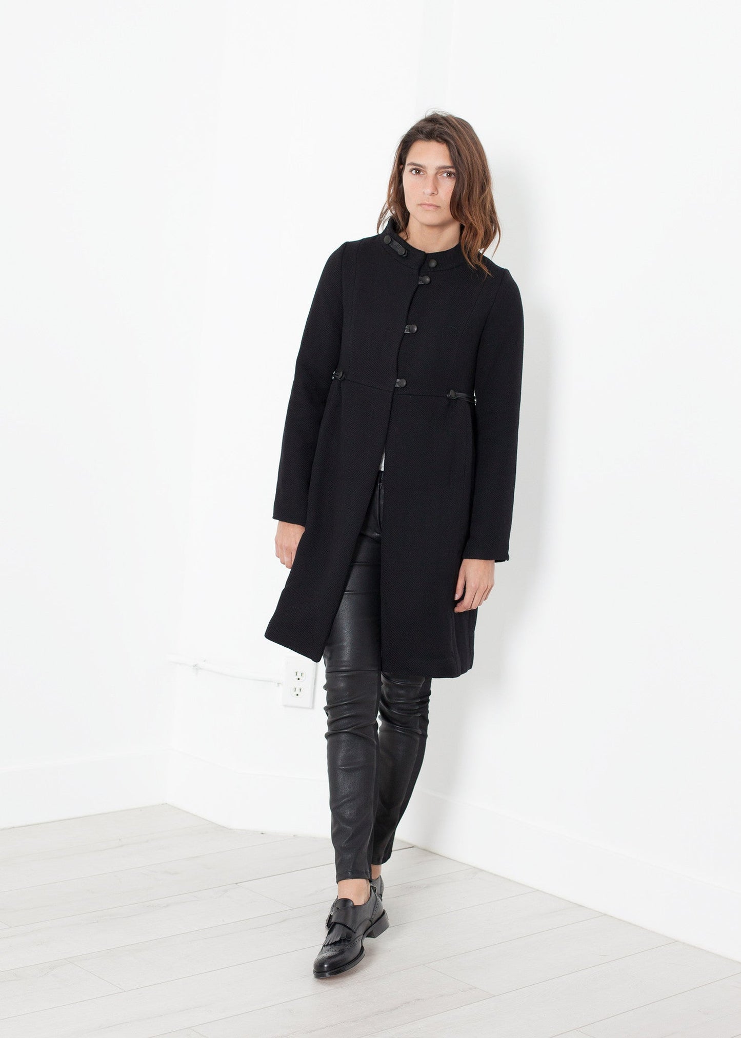 Toulon Coat in Black