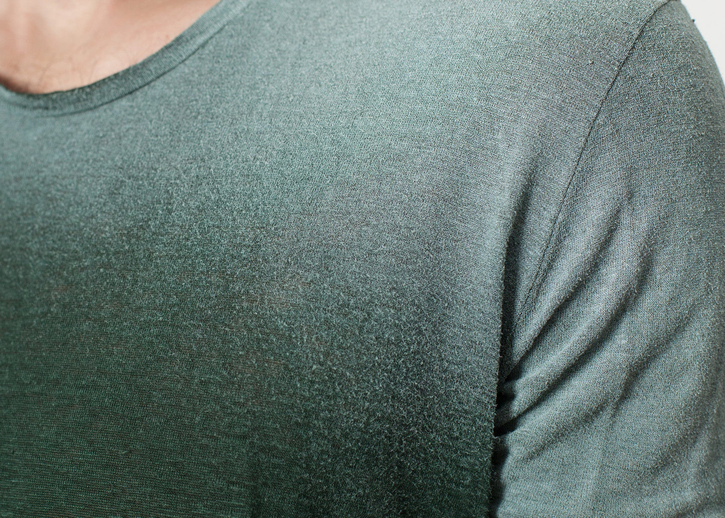 Overprint T-shirt in Green
