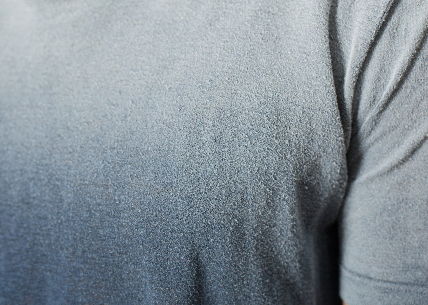 Overprint T-shirt in Navy