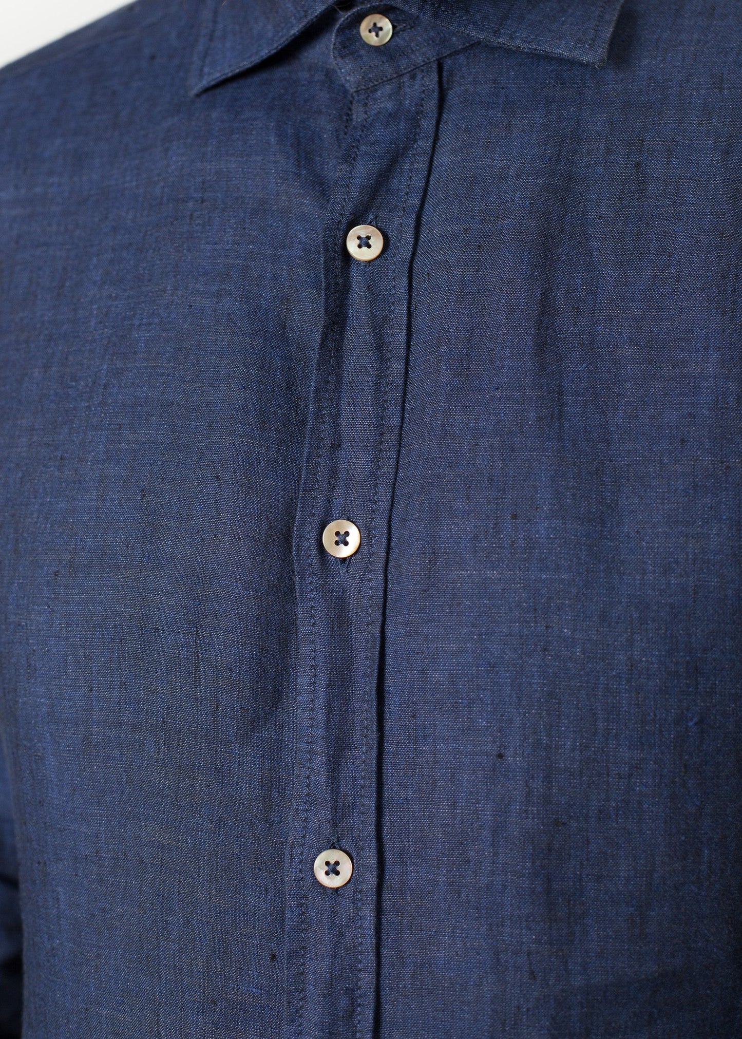 Button-Up Shirt in Navy