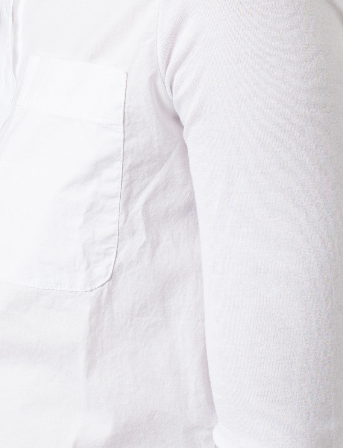 Soft sleeve button-up