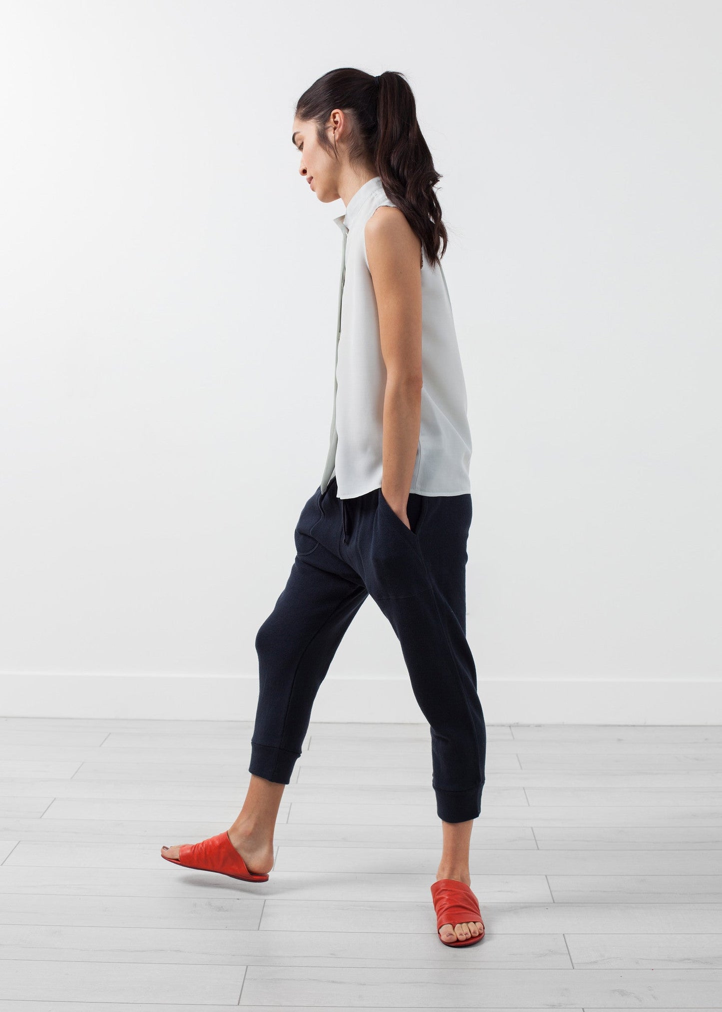 Knit Harem Pants