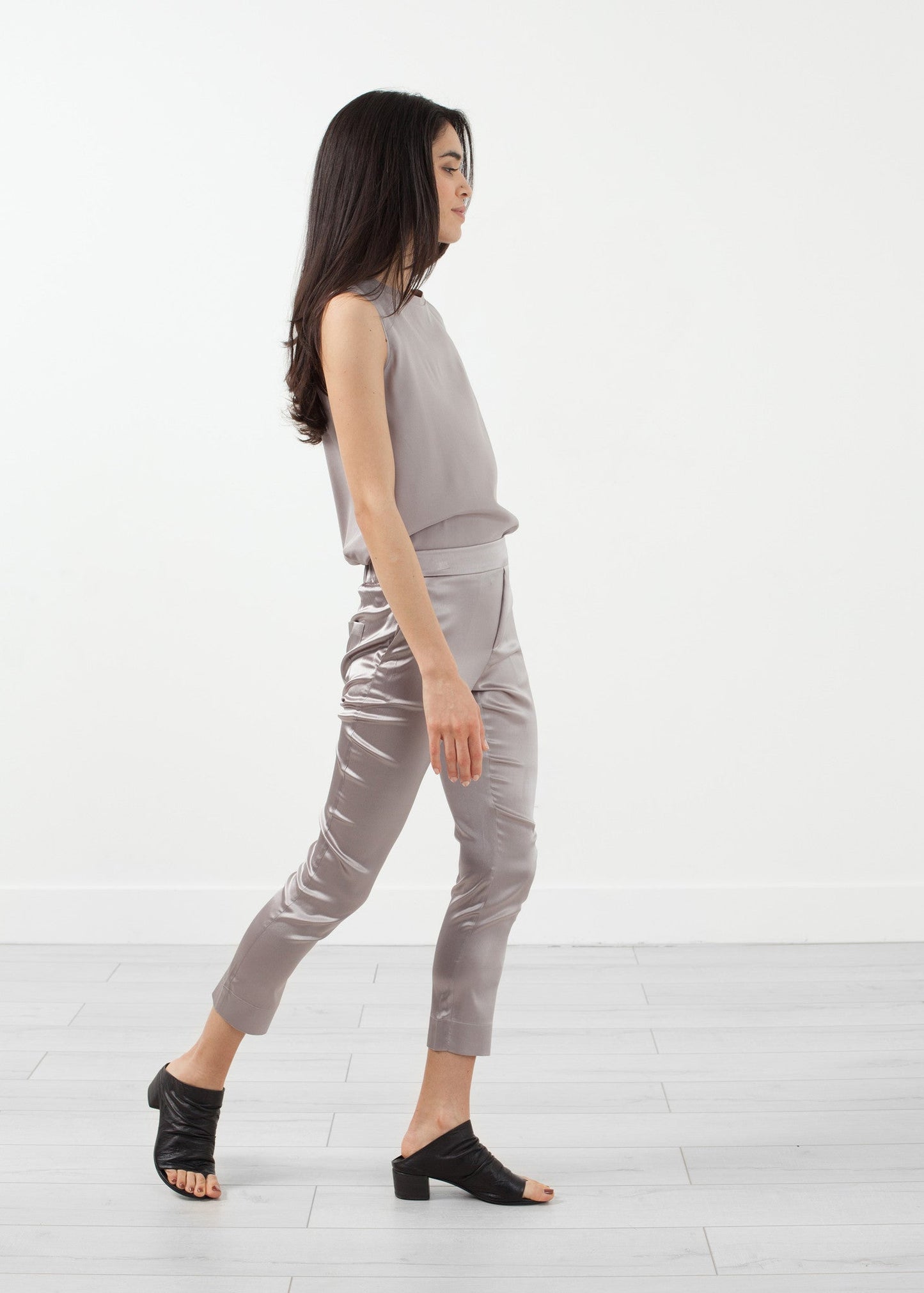 Silk Pull-up Pant