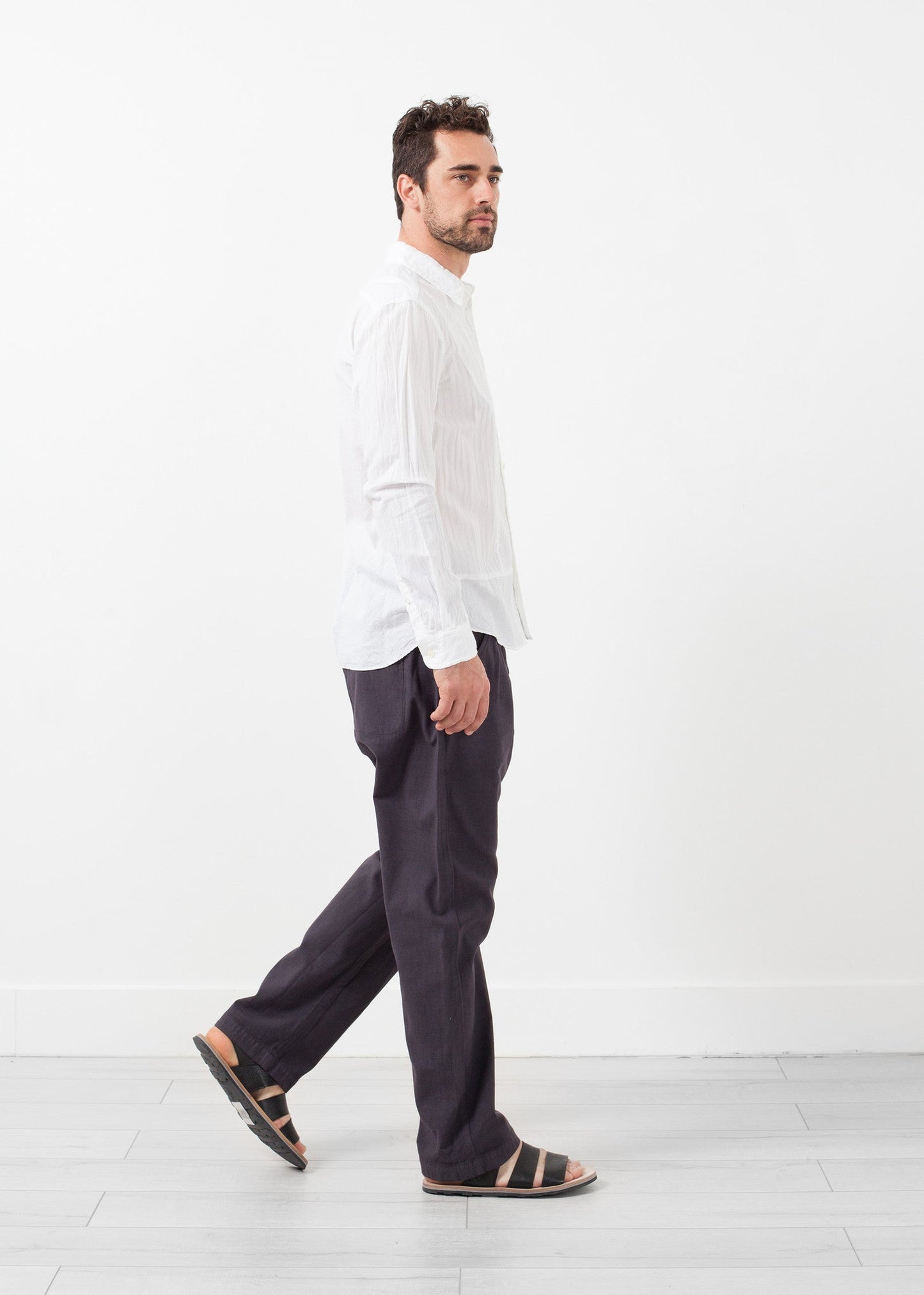 Bald Pant in Drop Crotch