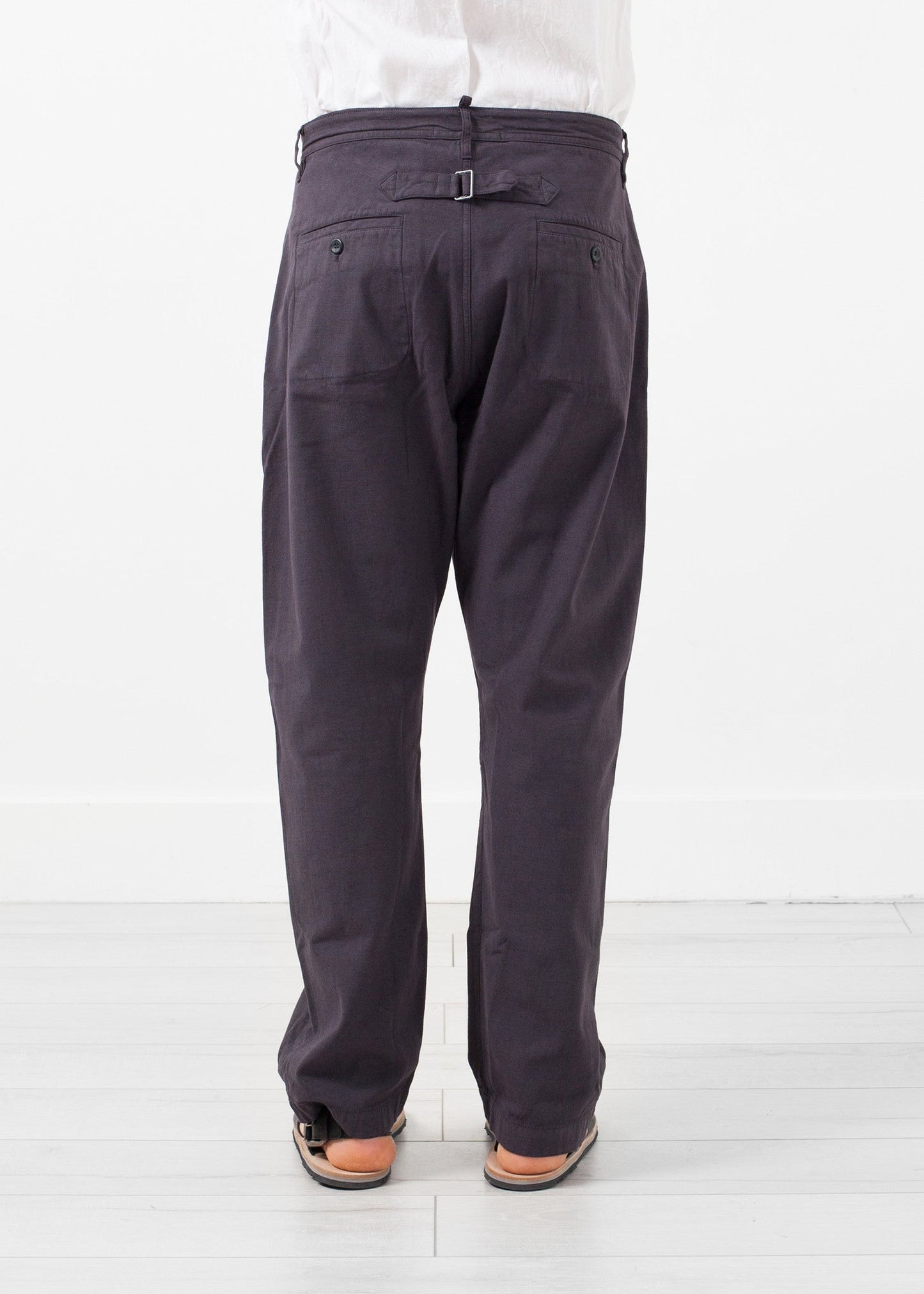 Bald Pant in Drop Crotch