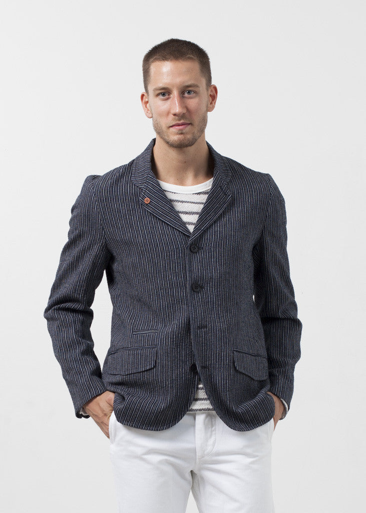 Five-button blazer