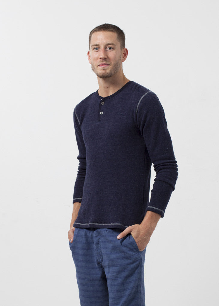 Two-Button Henley
