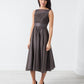 Voile Dress in Grey Pearl
