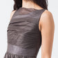 Voile Dress in Grey Pearl