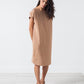 Philomene Dress in Camel