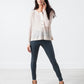 Elena's Leather Trousers in Cool Grey