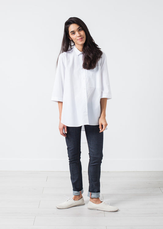 Skinny Stretch Jeans in Indigo