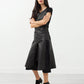 Leather Drop Crotch Pants