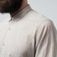 Patterned Button-Up in Beige