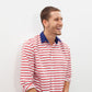 Luke Shirt in Red Stripe