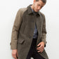 Raglan Manic He Coat in Olive
