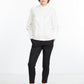 Trim Collar Poplin Blouse in Off-White