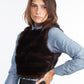 Chambray Boyfriend Shirt in Blue