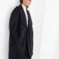 Shaheena Cocoon Coat in Black