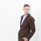 Sport jacket in brown