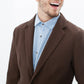 Sport jacket in brown