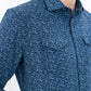Western Arkansas Button-Up in Blue Floral