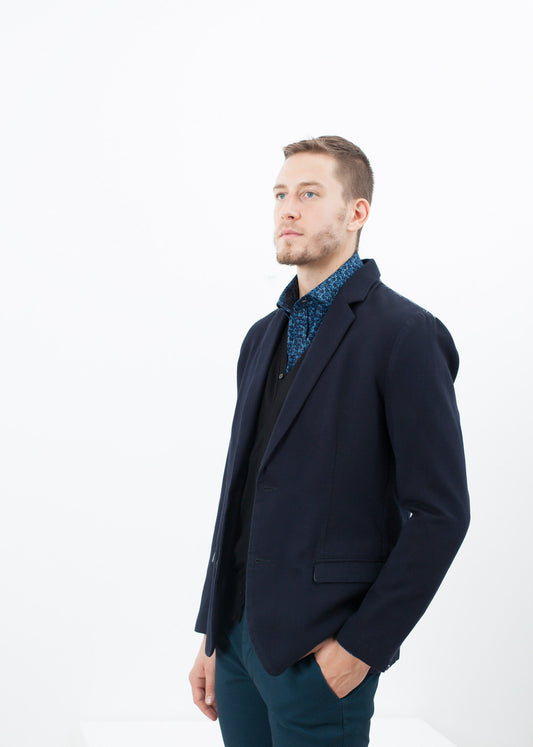 Sport jacket in blue
