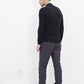 Merino Knit Turtleneck in Black