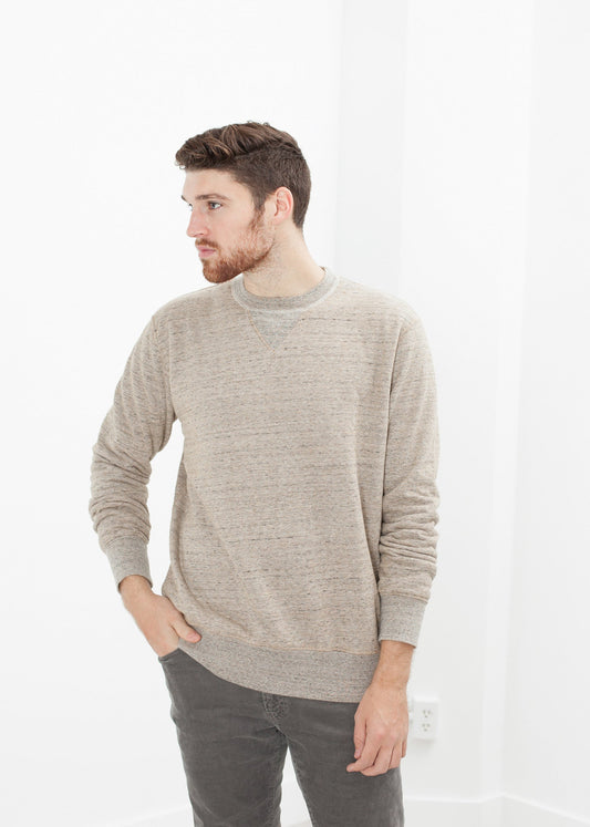Jet Sweatshirt in Grey/Rust