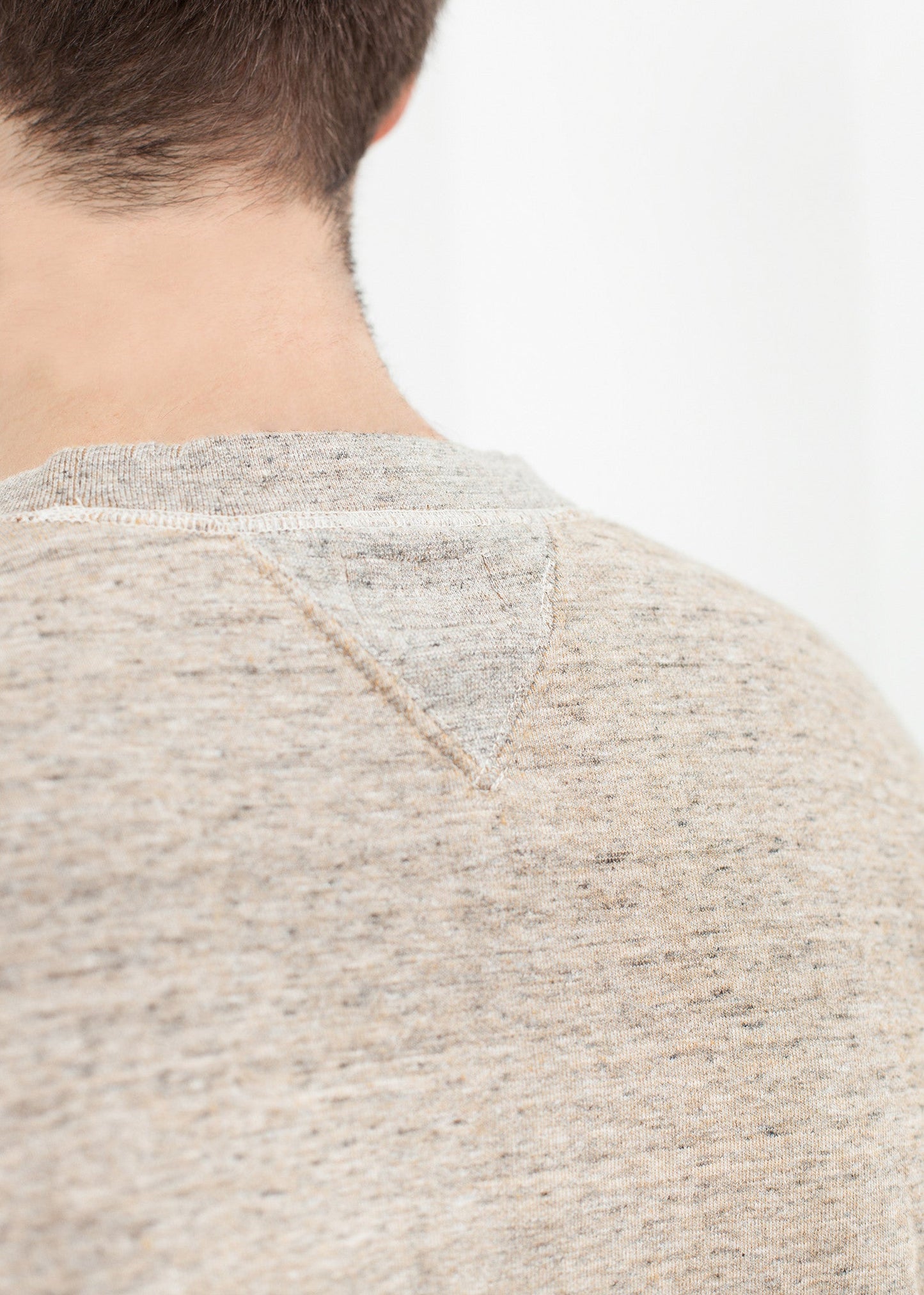 Jet Sweatshirt in Grey/Rust