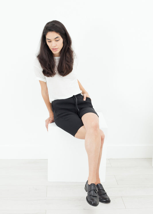 Suit shorts in black