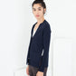 Square Cardigan in Navy