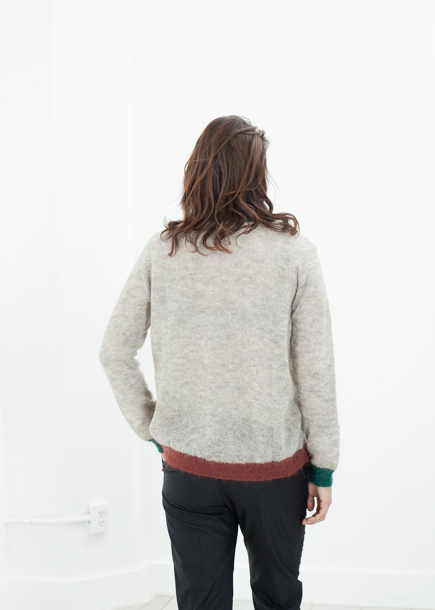 Deckle Cardigan in Heather