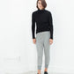 Highsoft Cropped Sweat in Heather Grey
