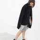 Border Dress in Black/Silver