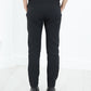 Side Zip Slim Pant in Black