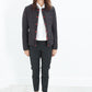 Amelia Reversible Jacket in Black/Red