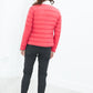 Amelia Reversible Jacket in Black/Red