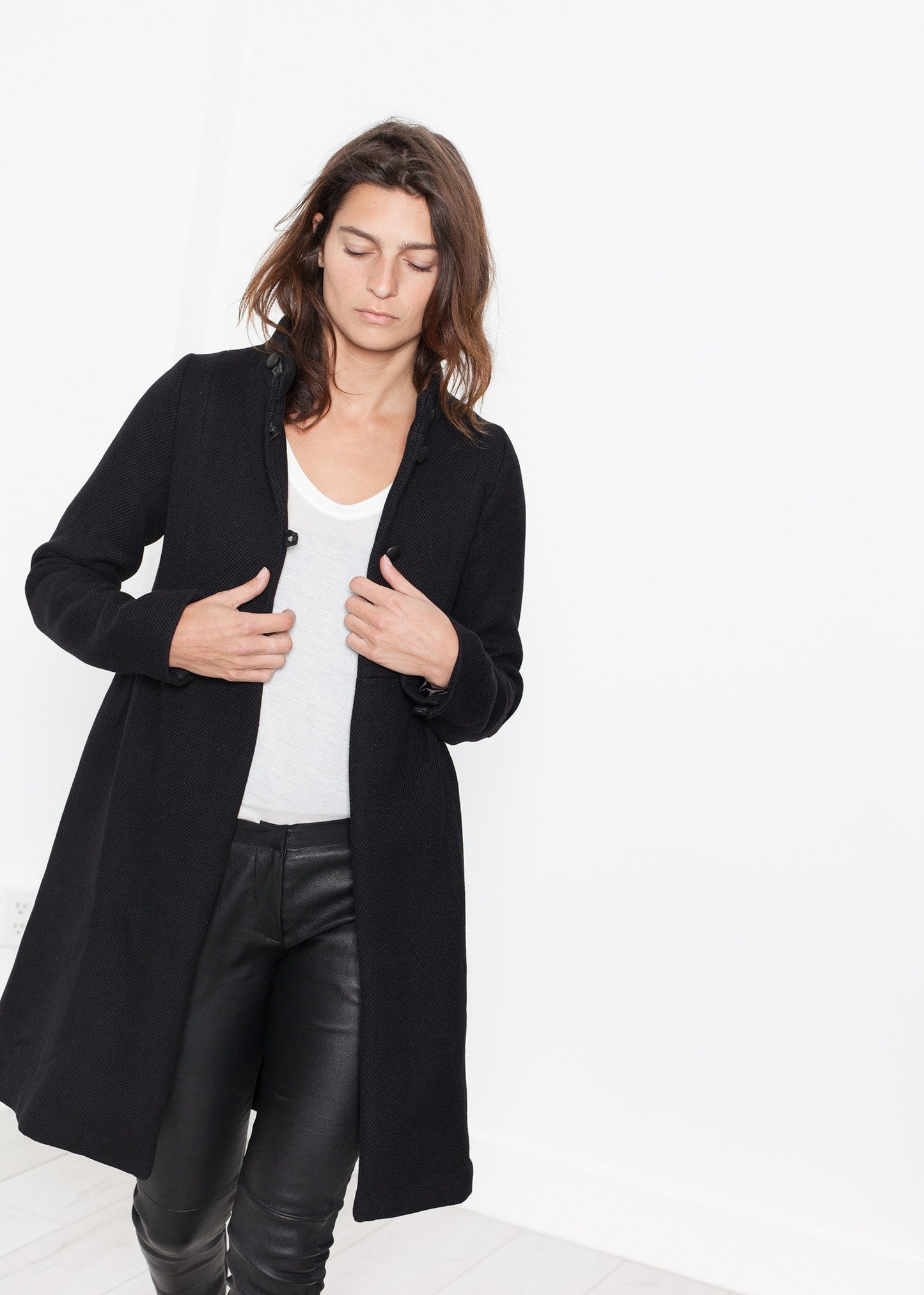 Toulon Coat in Black