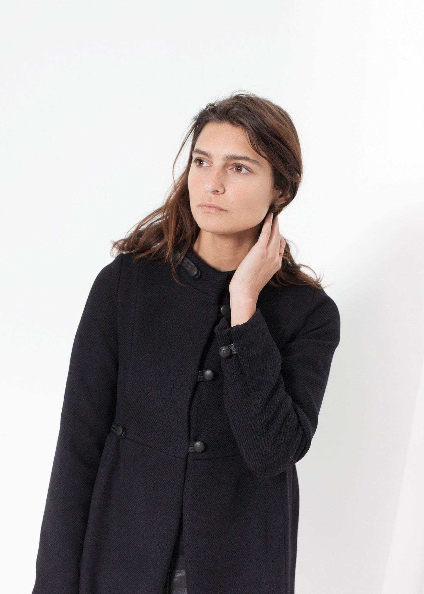 Toulon Coat in Black