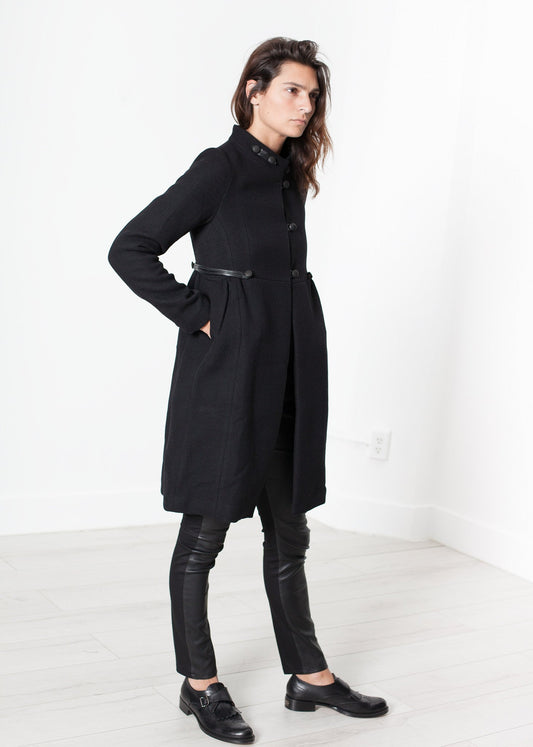 Toulon Coat in Black