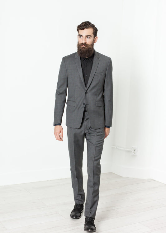 Men's Complete Suit in Grey