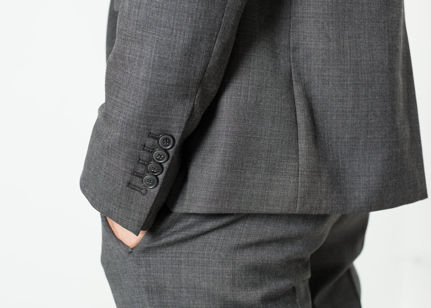Men's Complete Suit in Grey