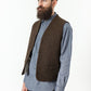 Kobe Vest in Brown